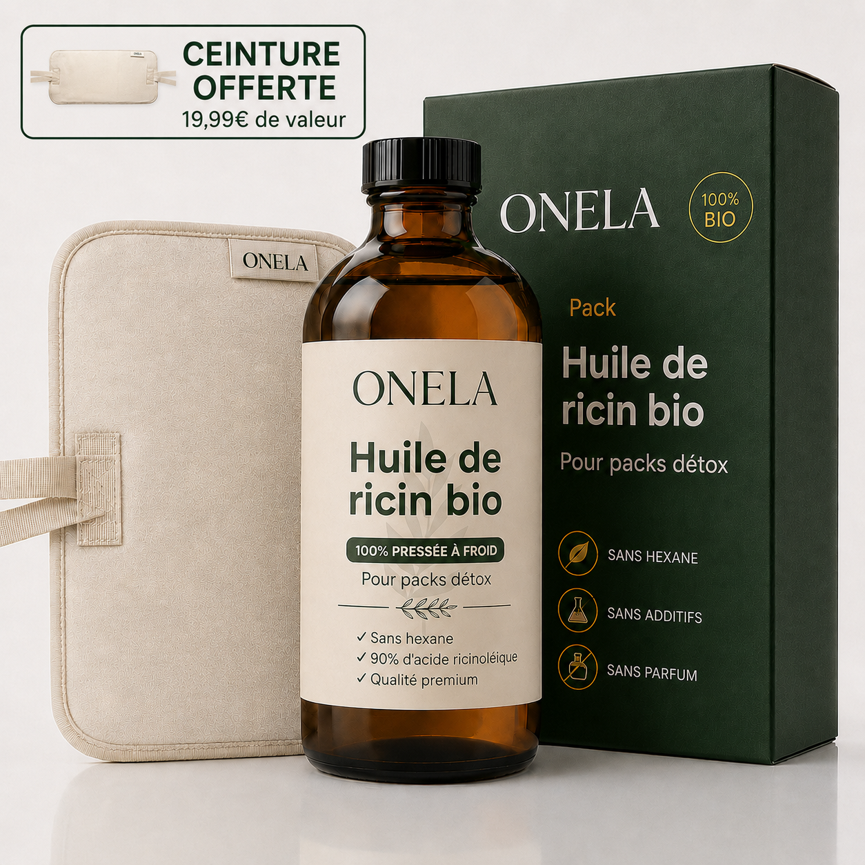 Pack Détox à l'huile de ricin
