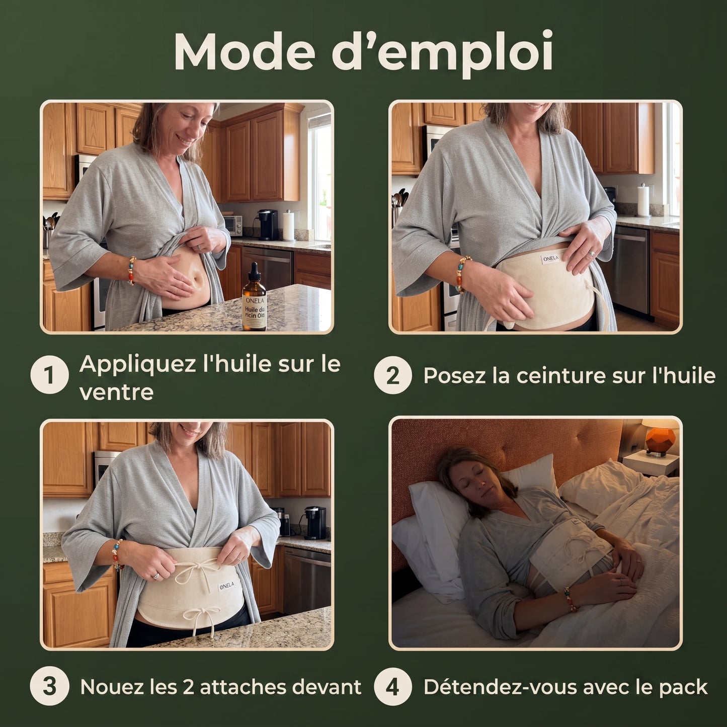 Pack Détox à l'huile de ricin