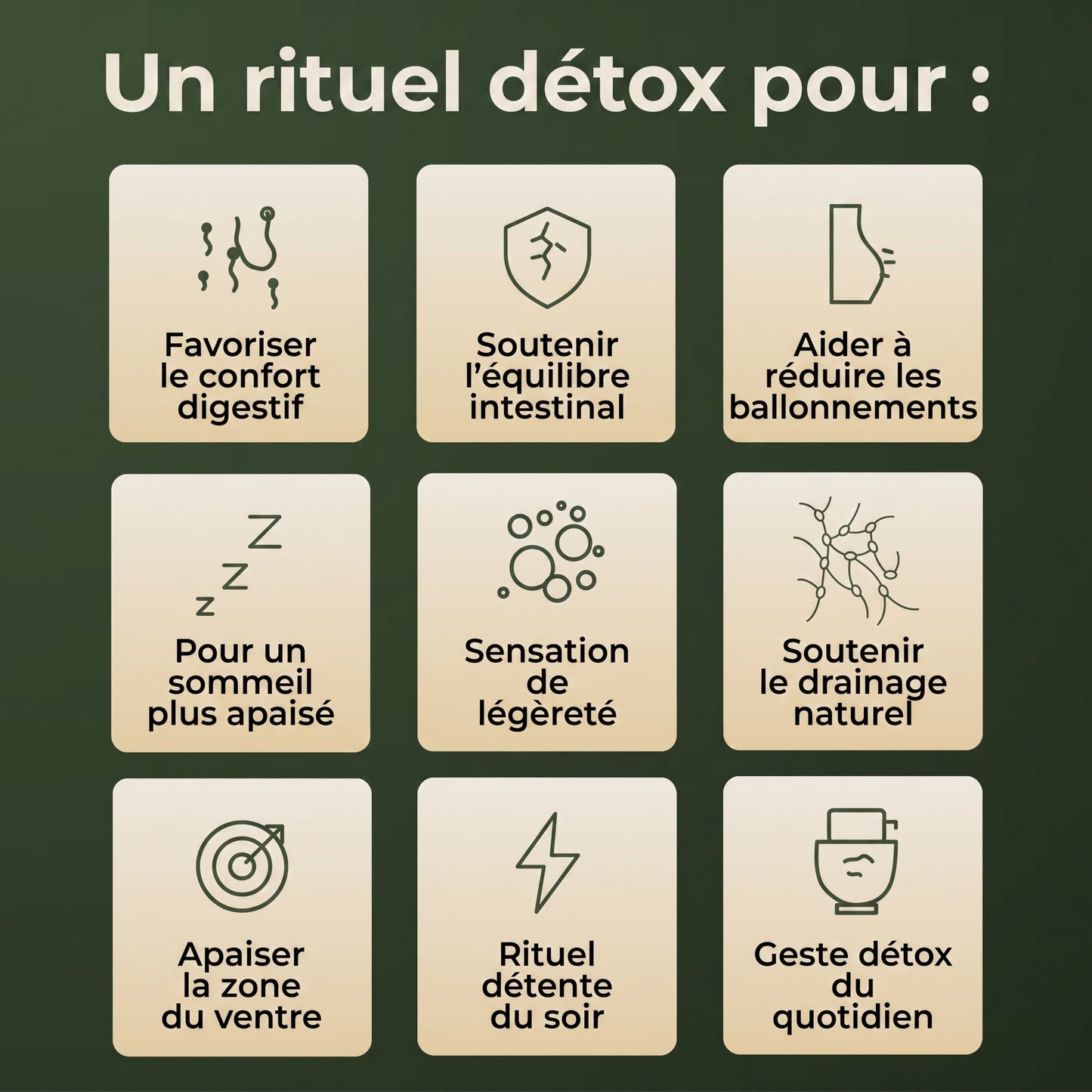 Pack Détox à l'huile de ricin