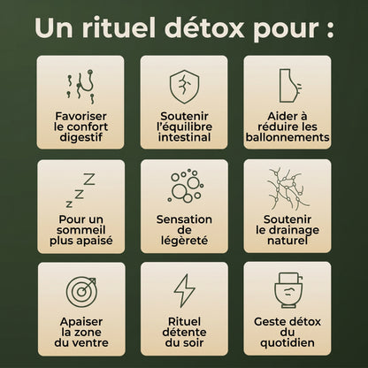 Pack Détox à l'huile de ricin