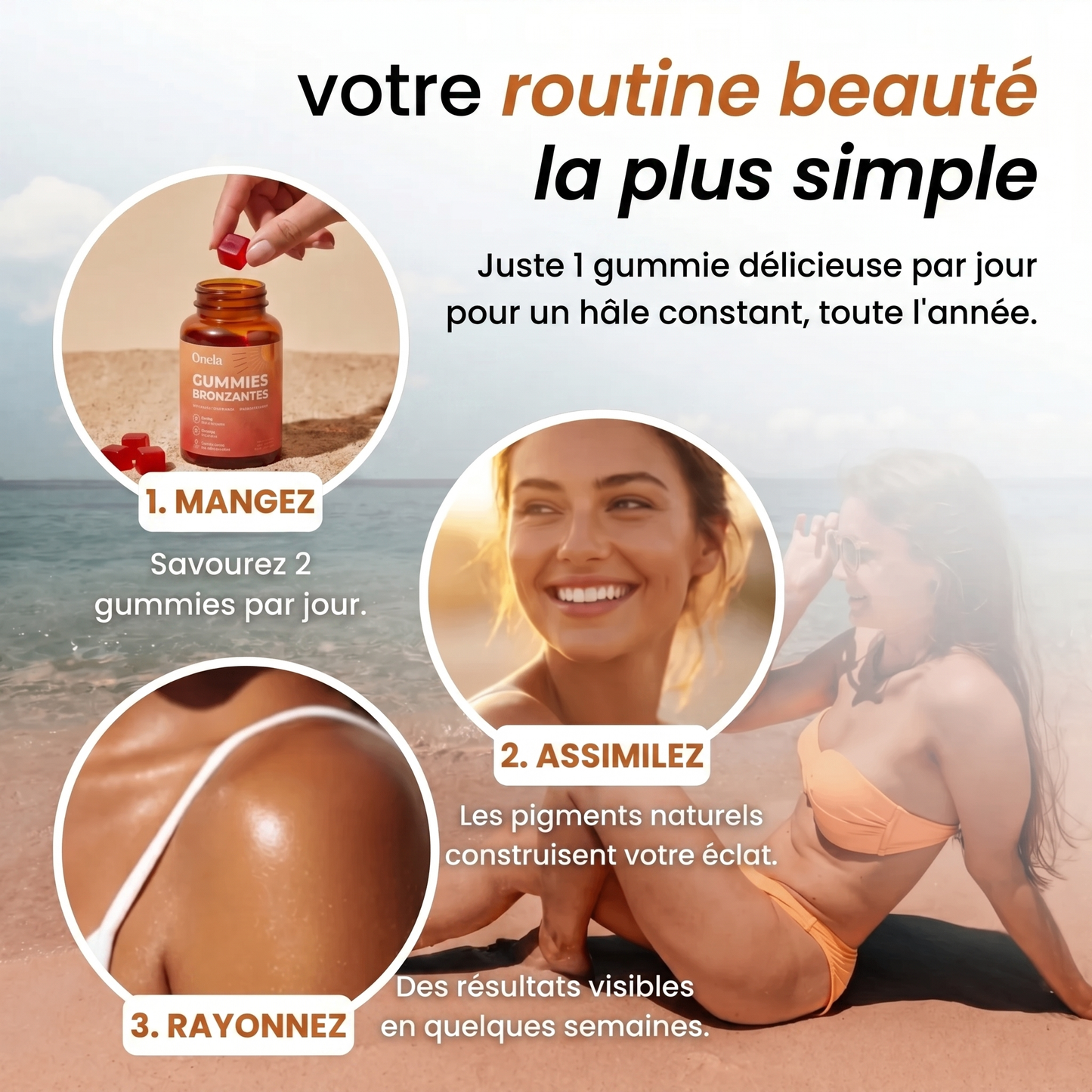 Onela™ Gummies Bronzage