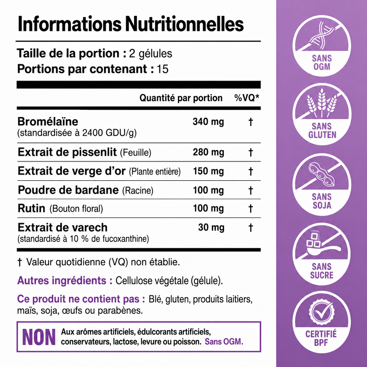 Formule Lymphatique 6-en-1 ONELA ©