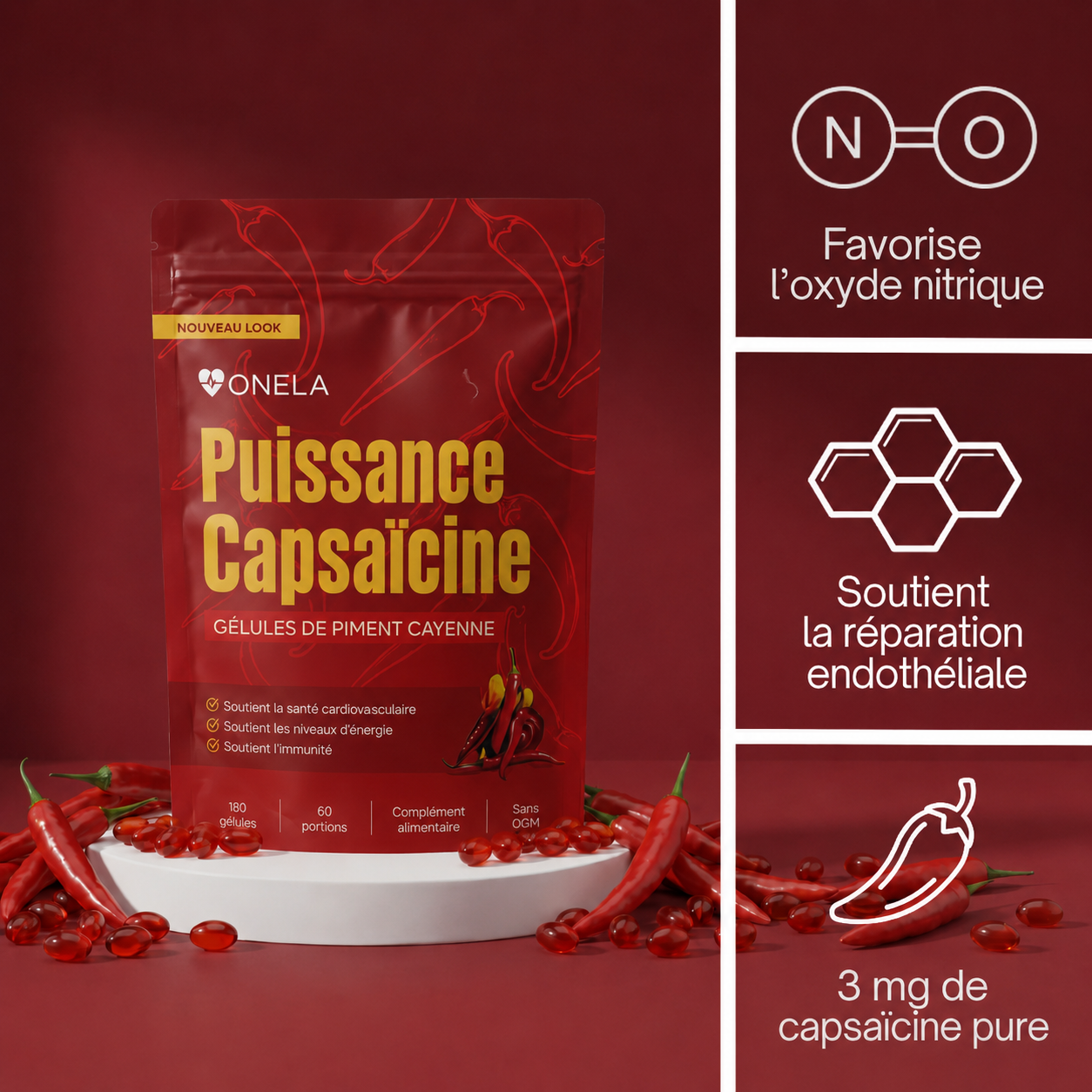 ONELA Capsaïcine Power